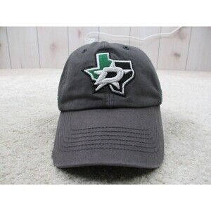 Dallas Stars Hat Cap Fitted Adult Small Gray Green NHL Hockey Logo '47 Mens